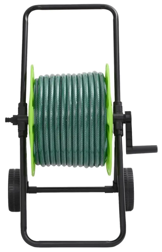 Carucior pentru furtun VidaXL 3281525 (Green) - 2