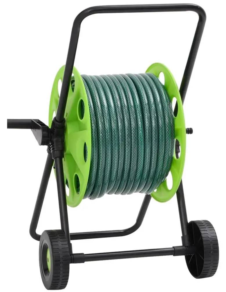 Carucior pentru furtun VidaXL 3281525 (Green) - 3