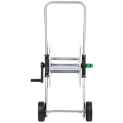 Carucior pentru furtun VidaXL 4005279 (Silver/Black) Thumb