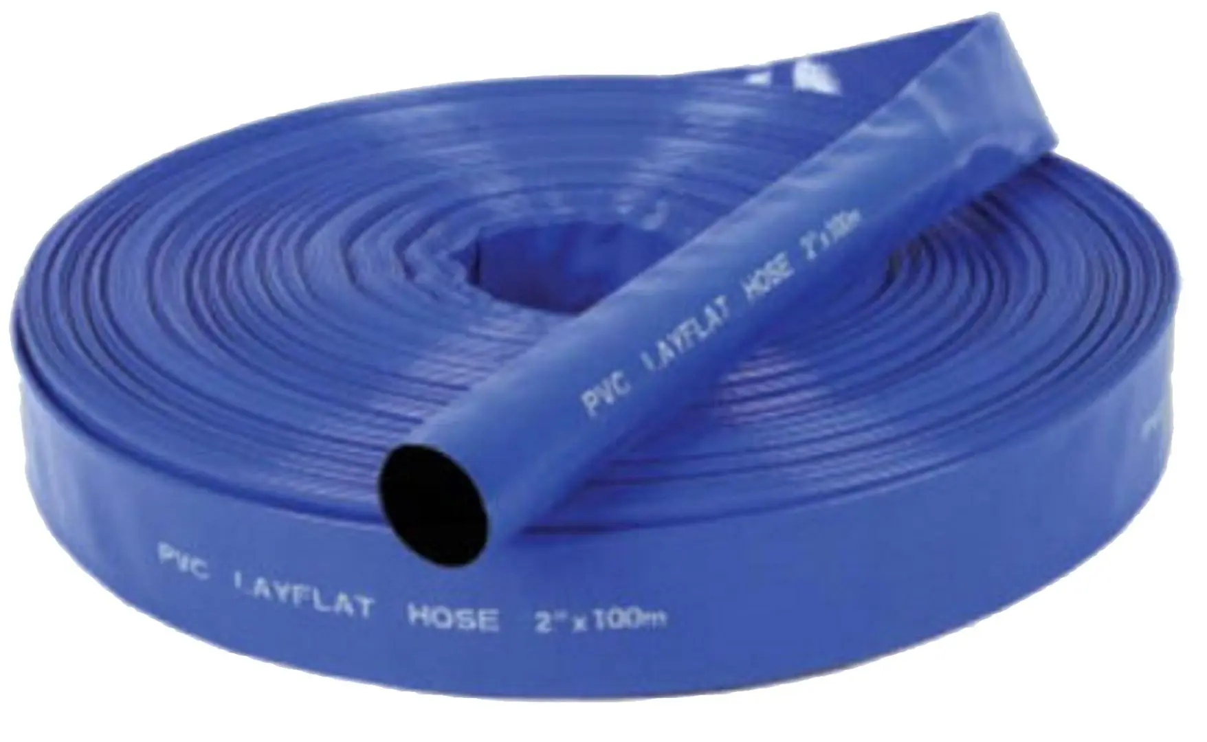 Плоский шланг для дренажа Villager 023717 100м (Blue)