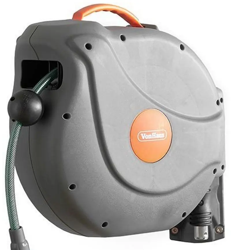 Tambur pentru furtun VonHaus 2515289 20m (Grey/Green) - 2