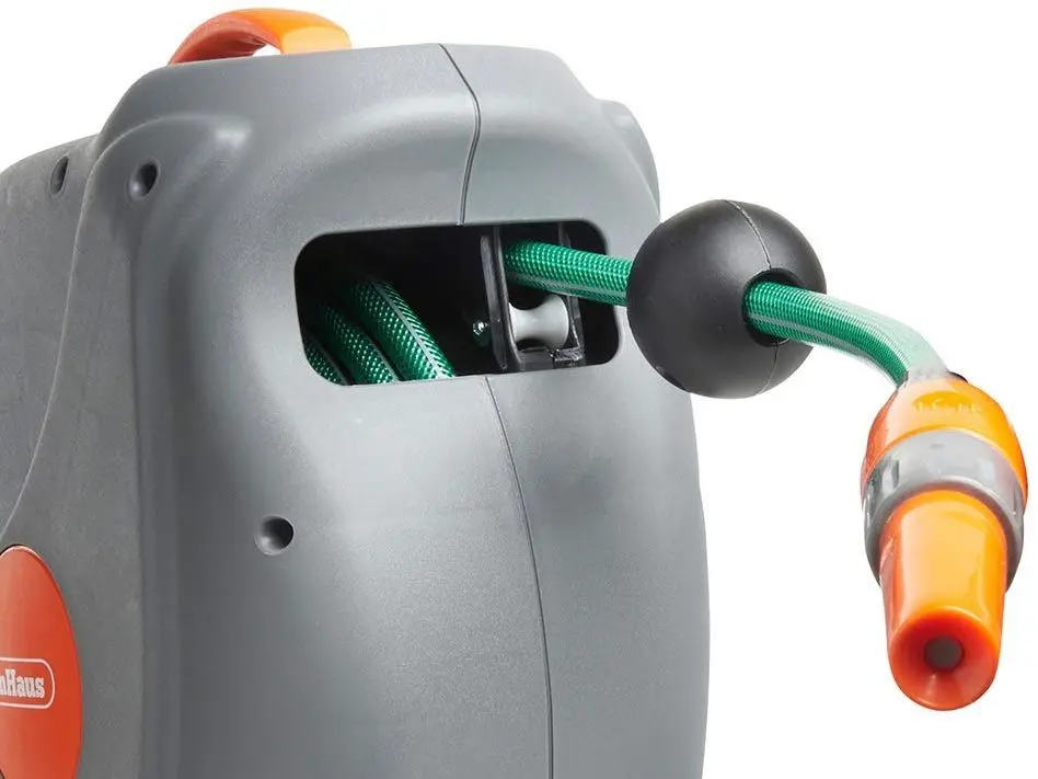 Tambur pentru furtun VonHaus 2515289 20m (Grey/Green) - 3