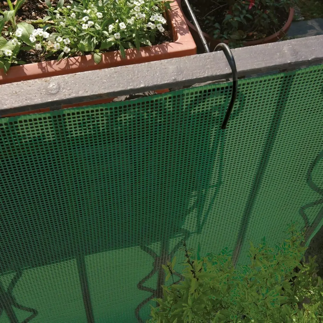 Декоративная защитная сетка Greentech Quadra 05 1x50 (Green) - 3
