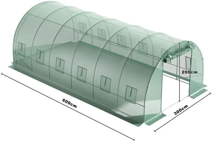 Тепличная пленка Modern Home 5905817001231 2x6x3m (Green) - 9