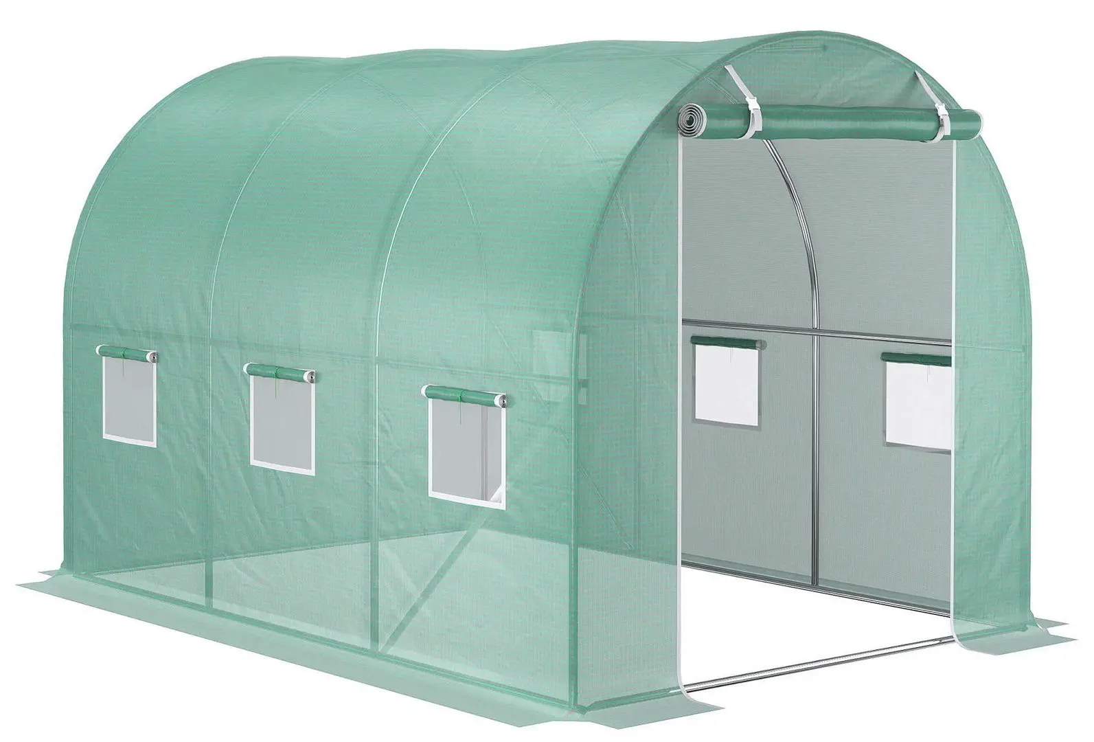 Pelicula pentru sere Outsunny 845-382V03GN 3x2x2m (Green)