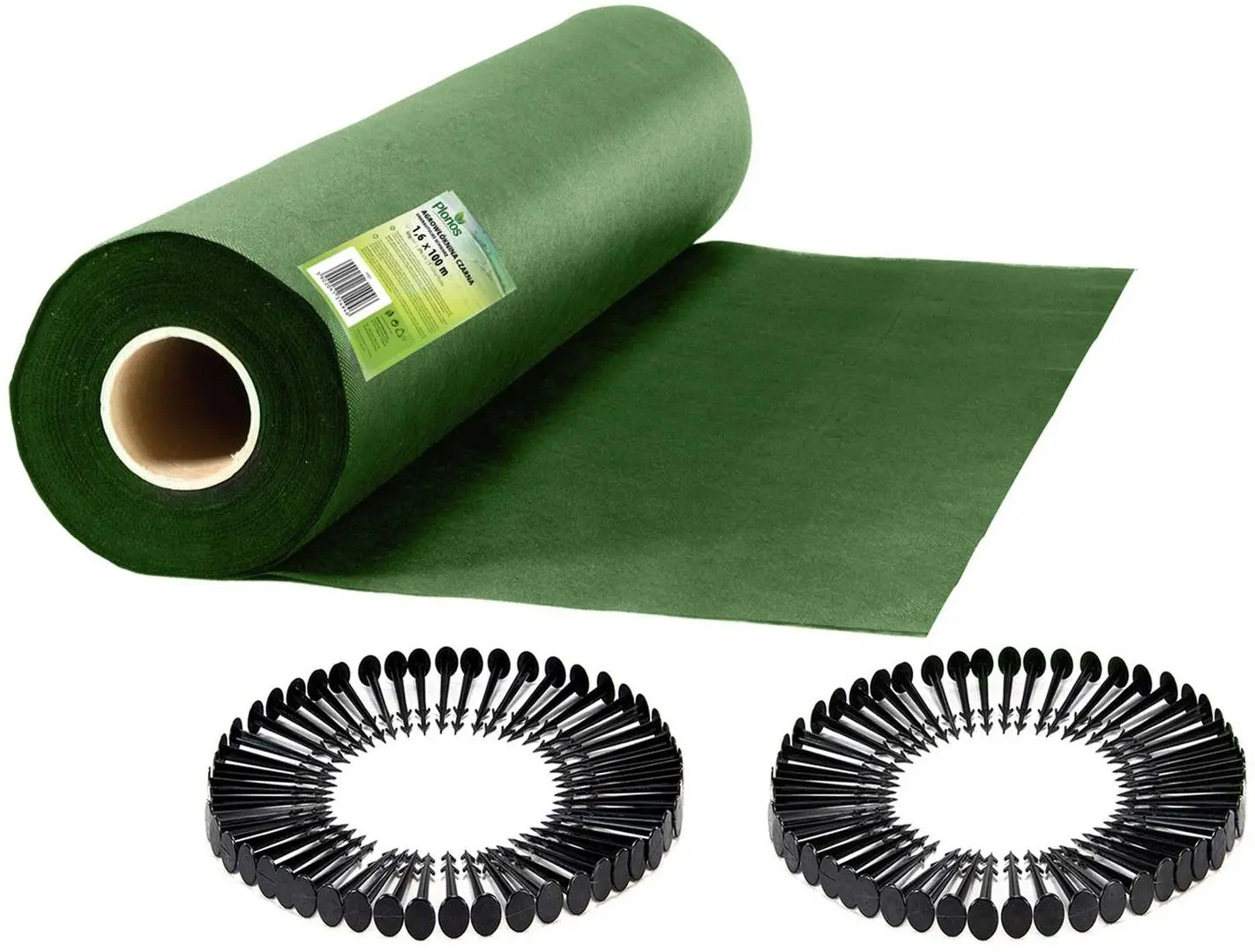 Мyльчиpyющaя плeнкa Plonos 490200 1.6x100m (Green)