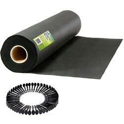 Мyльчиpyющaя плeнкa Plonos 4907 0.8х50m (Black)