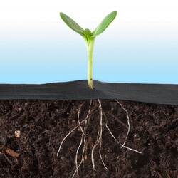Мyльчиpyющaя плeнкa Plonos 4907 0.8х50m (Black) Thumb