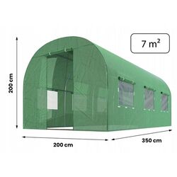 Pelicula pentru sera Plonos 4914-F 7m2 (Green) Thumb