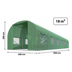Тепличная пленка Plonos 4918-F 18m2 (Green) Thumb