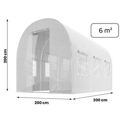 Тепличная пленка Plonos 4970-F 2x3m (White) Thumb