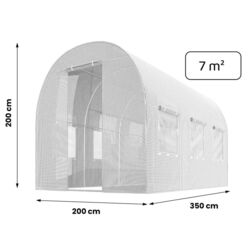 Тепличная пленка Plonos 4971-F 2x3.5m (White) Thumb