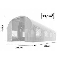 Тепличная пленка Plonos 4975-F 13.5m2 (White) Thumb