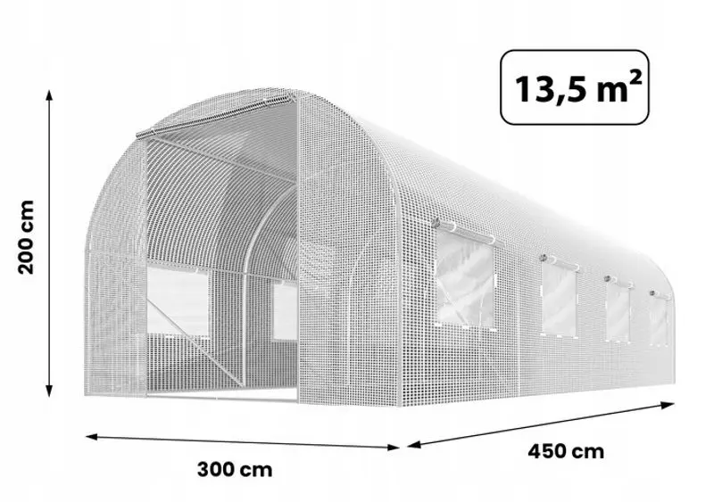Тепличная пленка Plonos 4975-F 13.5m2 (White) - 6