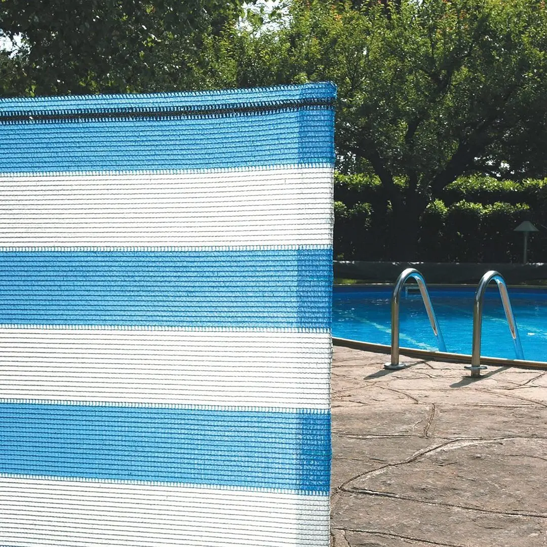 Plasa de umbrire Tenax Soleado Pro 90% 4x100 (White/Blue) - 3