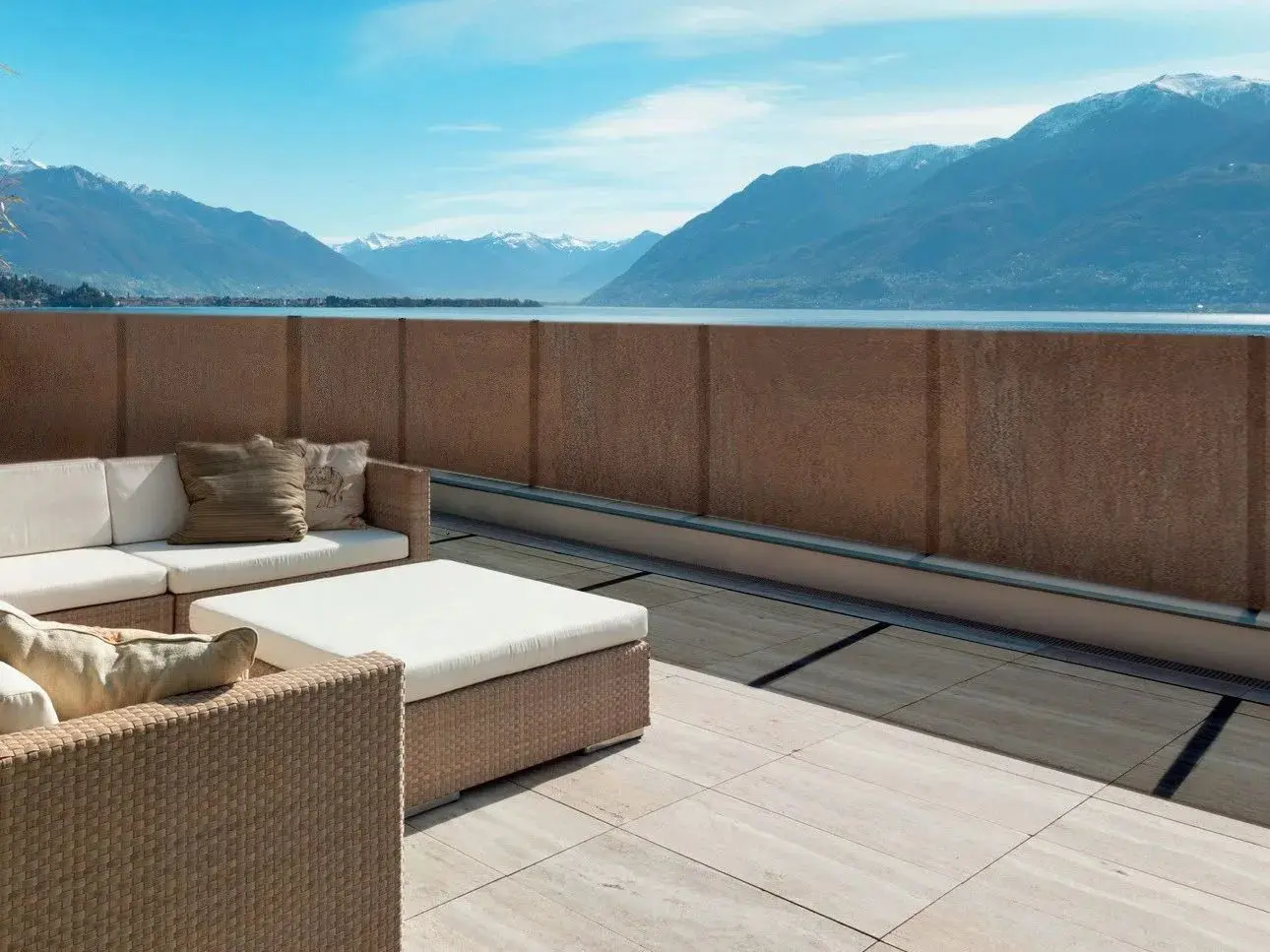 Plasa de umbrire Tenax Soleado Corten 90% 1.5x50 (Brown) - 3