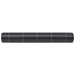 Panza pentru mulcire VidaXL 313066 2x25 (Black) Thumb