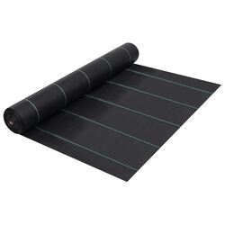Panza pentru mulcire VidaXL 313066 2x25 (Black)