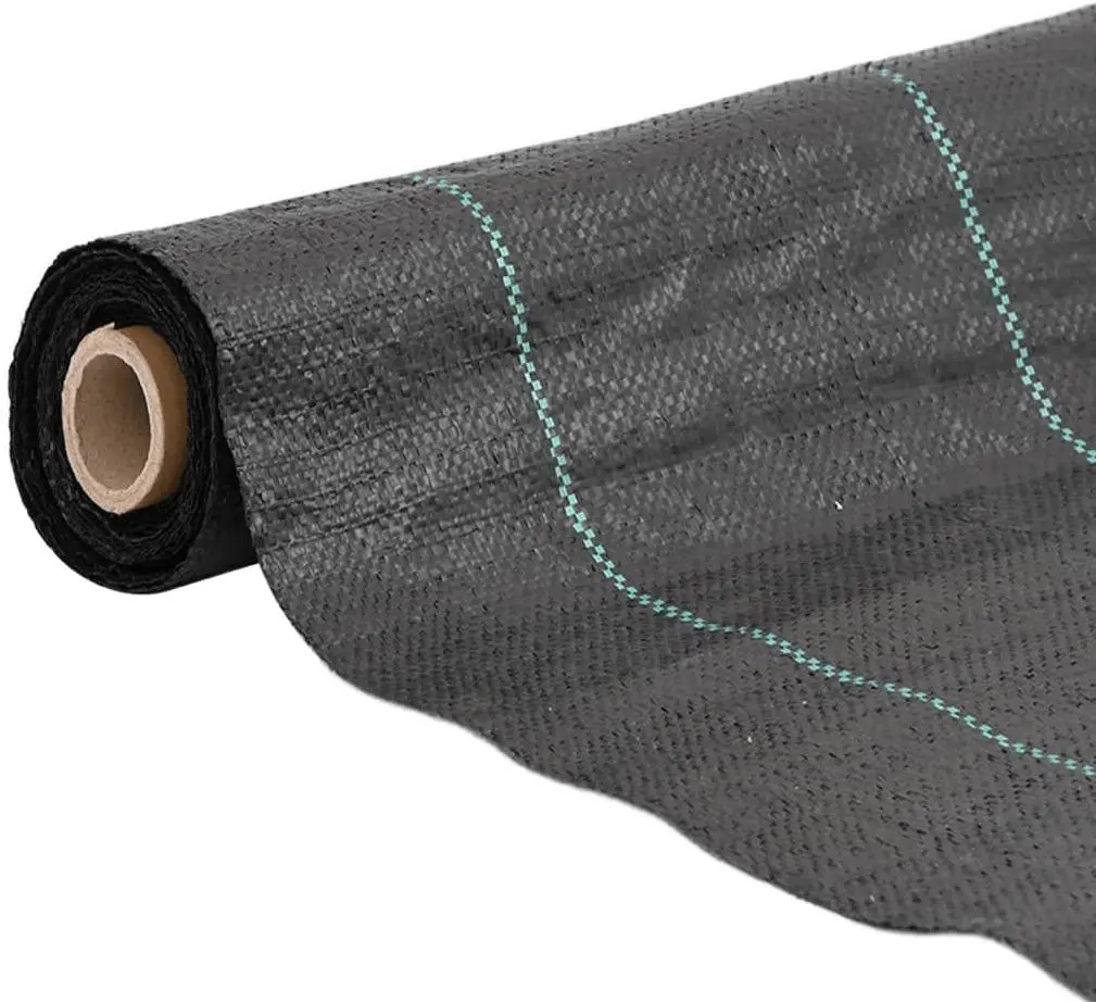 Panza pentru mulcire VidaXL 4005194 2x25m (Black)