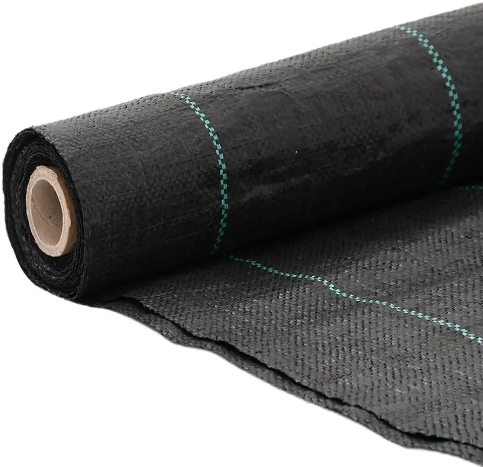 Panza pentru mulcire VidaXL 4005194 2x25m (Black)