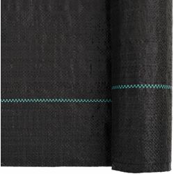 Panza pentru mulcire VidaXL 4005194 2x25m (Black) Thumb