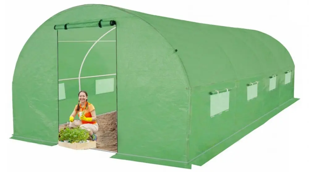 Sera de gradina 4iQ Group NAR000006 3x6m (Green) - 11