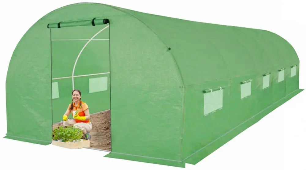 Sera de gradina 4iQ Group NAR000024 3x8m (Green) - 10