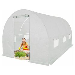 Sera de gradina 4iQ Group NAR000048 2x3.5m (White) Thumb