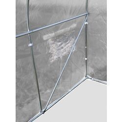 Sera de gradina 4iQ Group NAR000076 2x4.5m (Grey) Thumb