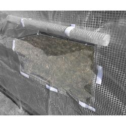 Sera de gradina 4iQ Group NAR000076 2x4.5m (Grey) Thumb