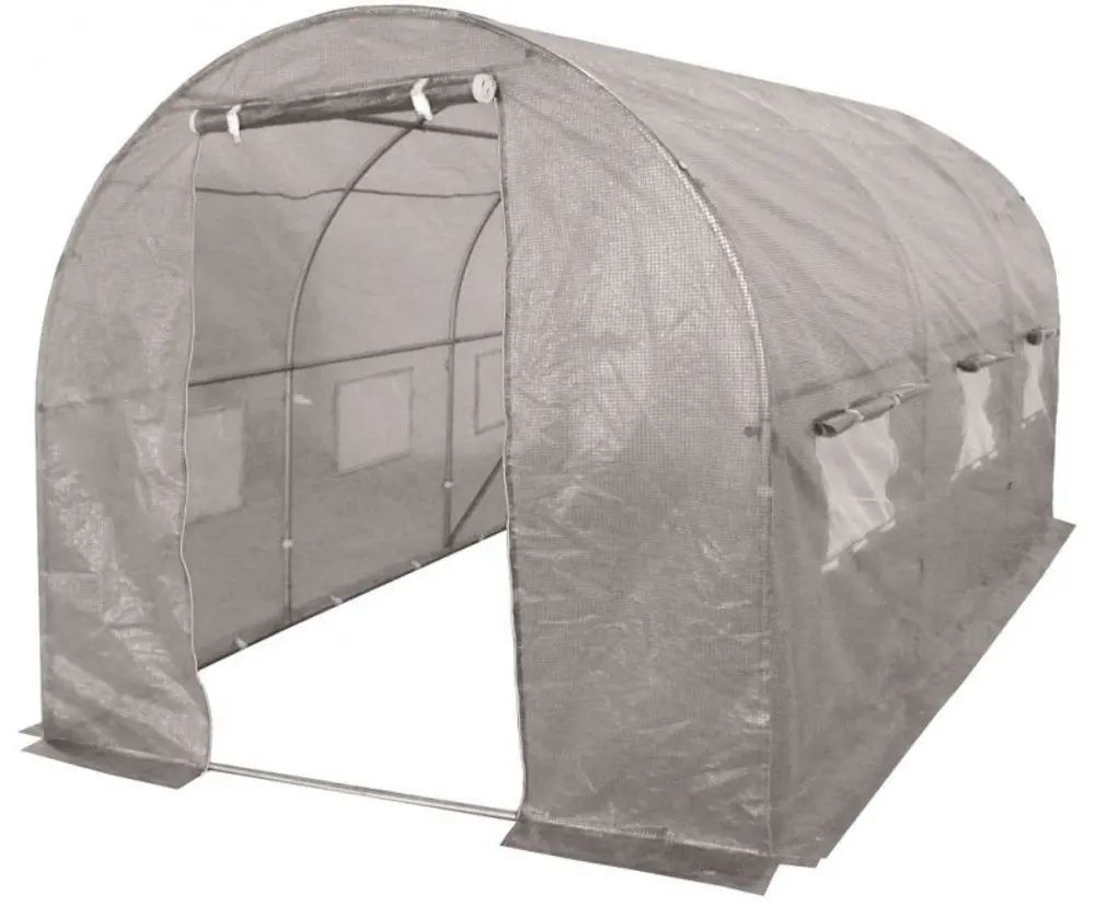 Sera de gradina 4iQ Group NAR000076 2x4.5m (Grey)