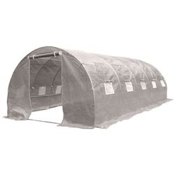 Sera de gradina 4iQ Group NAR000079 3x8m (Grey)