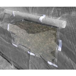 Sera de gradina 4iQ Group NAR000079 3x8m (Grey) Thumb