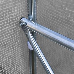 Sera de gradina 4iQ Group NAR000079 3x8m (Grey) Thumb