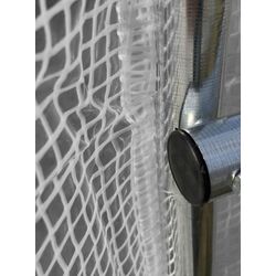 Sera de gradina 4iQ Group NAR000079 3x8m (Grey) Thumb