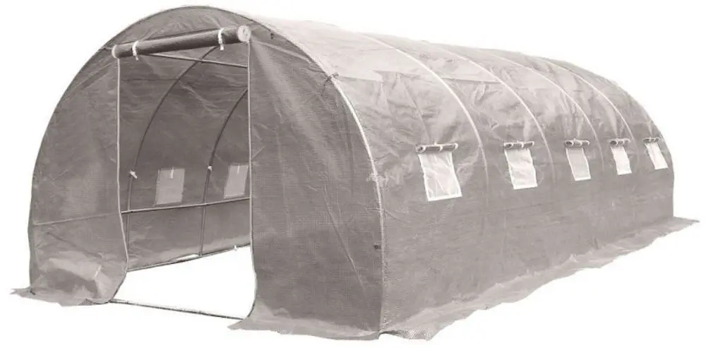 Sera de gradina 4iQ Group NAR000079 3x8m (Grey)