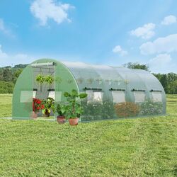 Садовая теплица Costway GT4020GN 6x3x2m (Green) Thumb