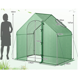 Sera de gradina Costway GT4274 (Green) Thumb