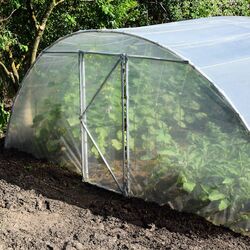 Садовая теплица Demetra 33809 4x4.5x2.5m (Transparent) Thumb