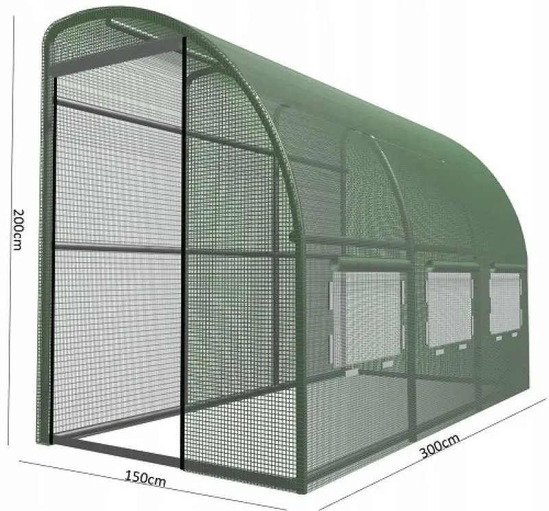 Sera de gradina GardenLine TUN1422 (Green)