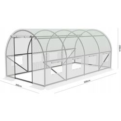Садовая теплица GardenLine TUN5214 (White) Thumb