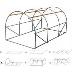 Sera de gradina GardenLine TUN5590 (White) Thumb