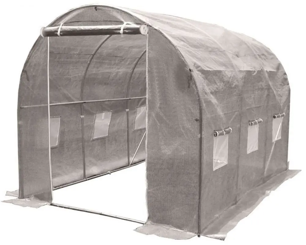 Sera de gradina 4iQ Group NAR000075 2x3.5m (Grey)