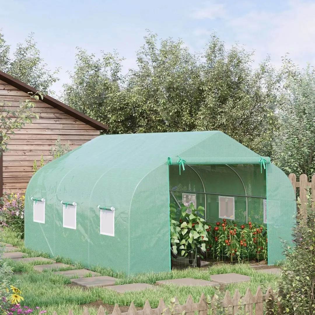 Садовая теплица Outsunny 845-015 3.5x3x2m (Green)