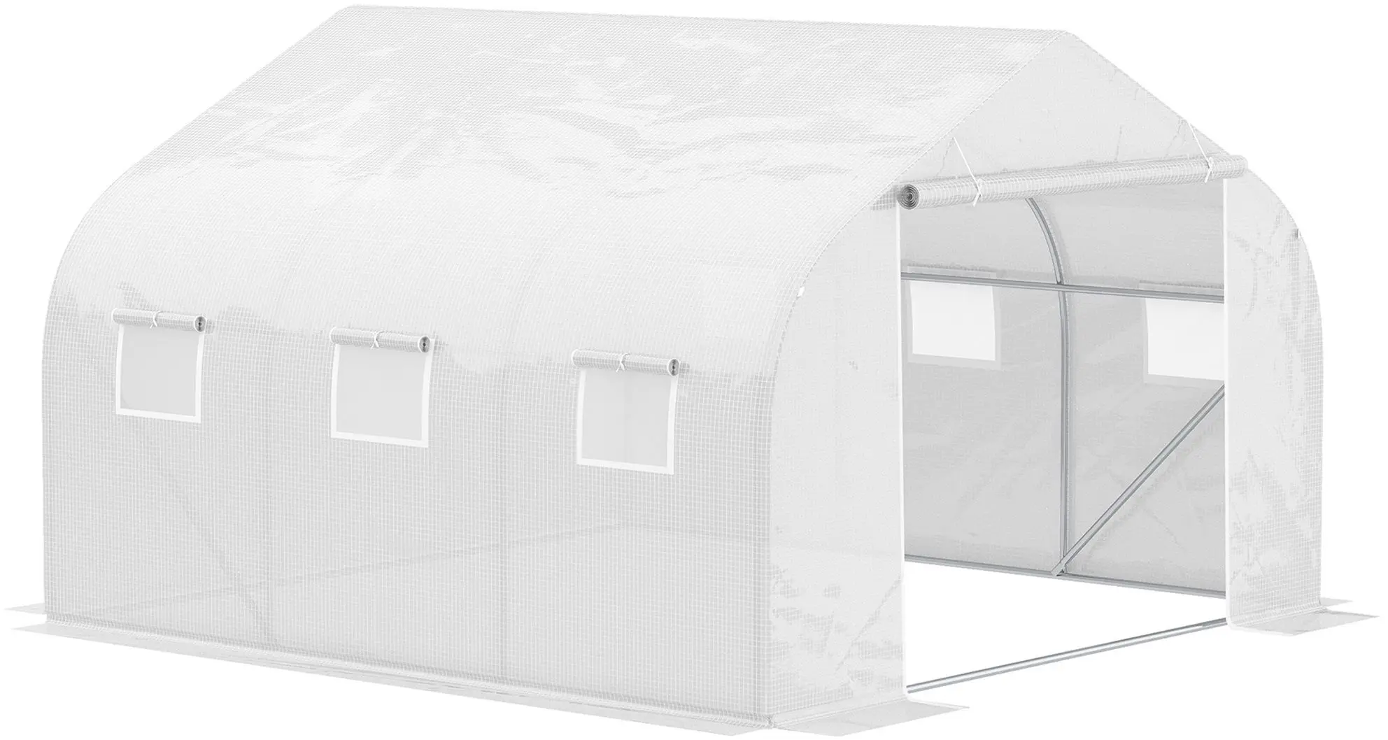 Садовая теплица Outsunny 845-070 450x300x200 cm (White)