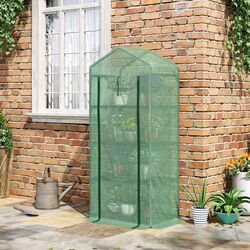 Sera de gradina Outsunny 845-228V02 70x50x160cm (Green) Thumb