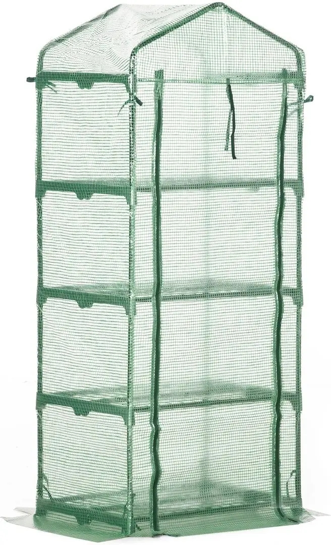 Sera de gradina Outsunny 845-228V02 70x50x160cm (Green)