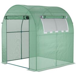 Садовая теплица Outsunny 845-775V00GN 180x180x200cm (Green) Thumb