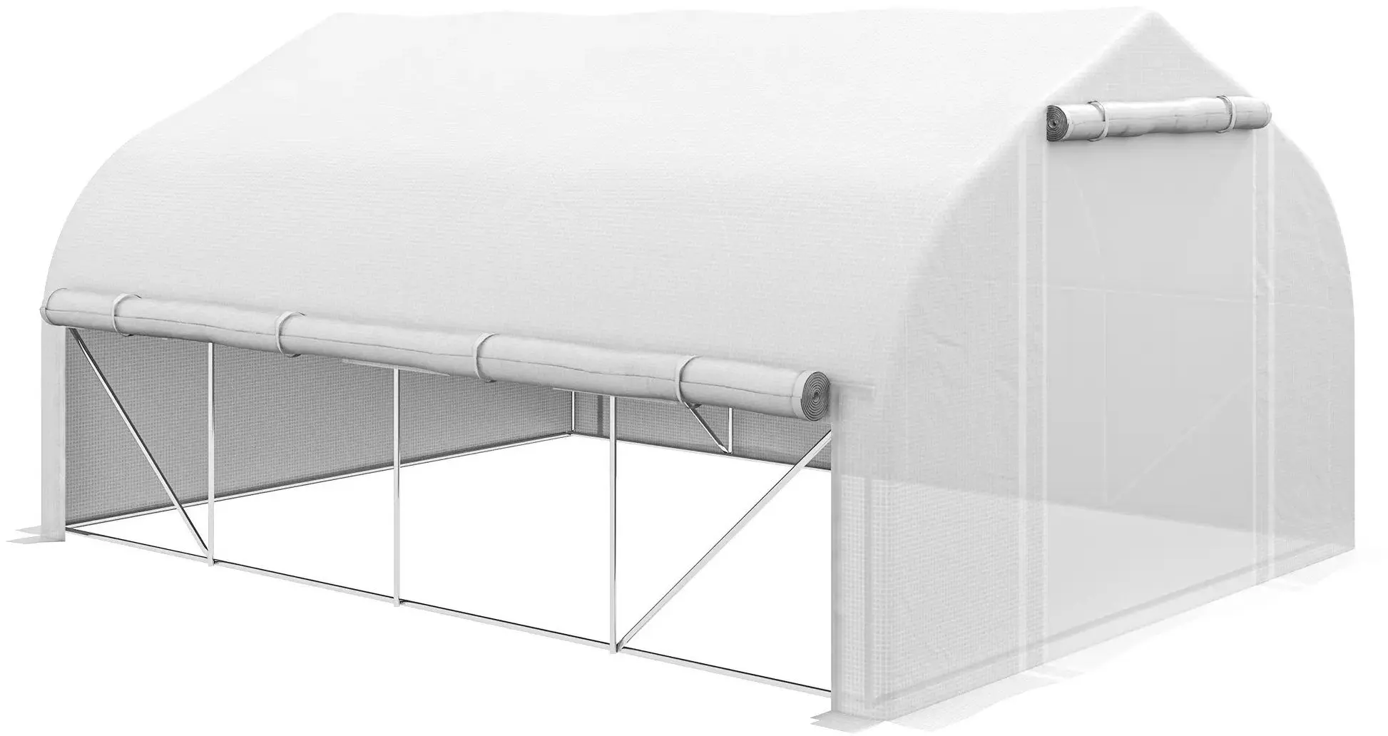 Sera de gradina Outsunny 845-924V00WT 4x3m (White)