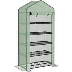 Sera de gradina Outsunny 845-937V00GN 193x90x49cm (Green) Thumb